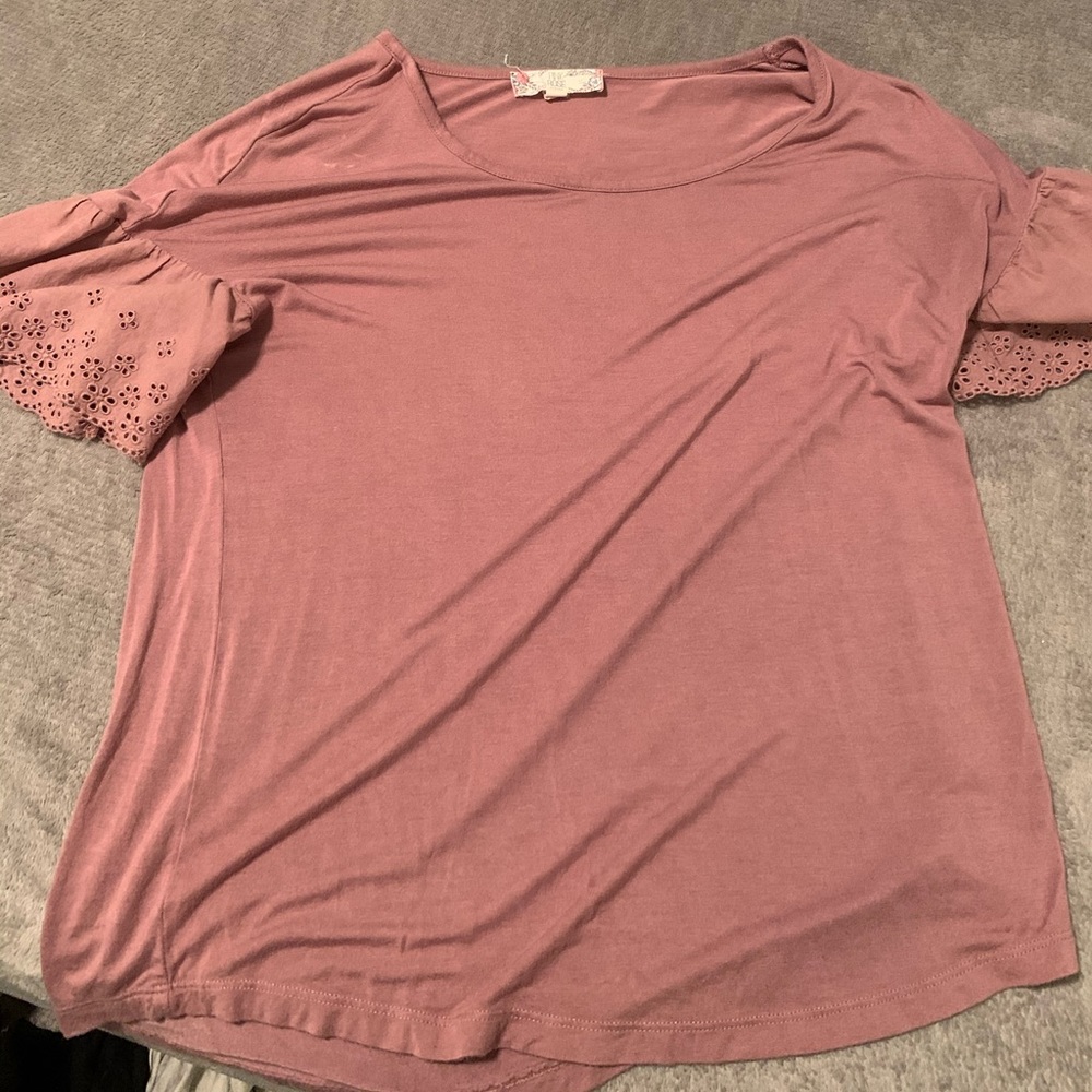 Pink shirt
